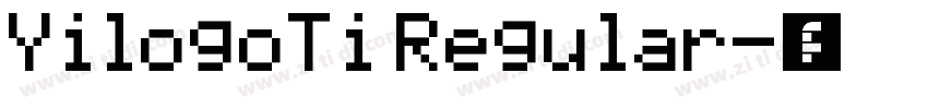 YilogoTi Regular字体转换